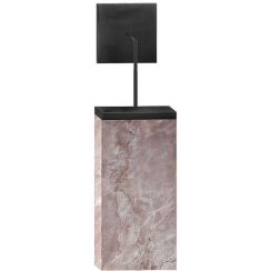 Abigali Marble Stone wandlamp 1x7 W zwart-bruin MWLS-6617-606R