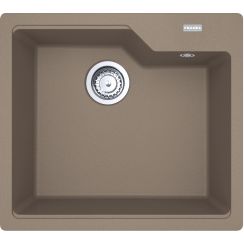Franke Urban spoelbak van graniet 56x50 cm bruin 114.0687.257