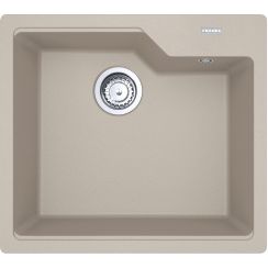 Franke Urban spoelbak van graniet 56x50 cm beige 114.0687.260