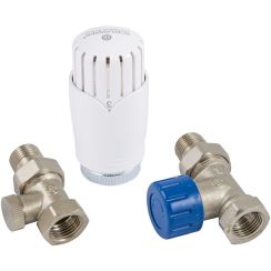 Schlosser Standard thermostatische set nikkel 602200002