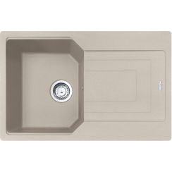 Franke Urban spoelbak van graniet 78x50 cm beige 114.0687.274