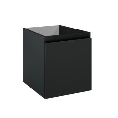 Oltens Vernal kast 40x45.6x47 cm hangend onder de wastafel zwart 60017300