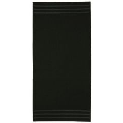 Kleine Wolke Royal Vegan handdoek 50x30 cm katoen zwart 3003926201