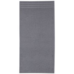 Kleine Wolke Royal Vegan handdoek 140x70 cm katoen grijs 3003912226