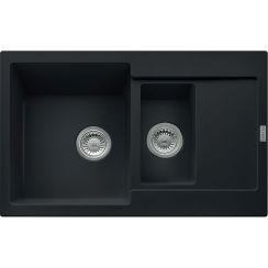 Franke Maris spoelbak van graniet 78x50 cm zwart 114.0675.991