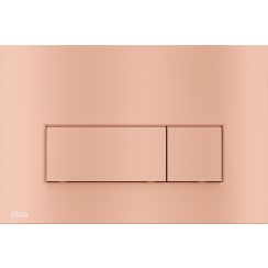 Alca Thin spoelknop voor het toilet gouden-koper M57-RG-M