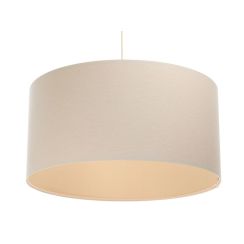 BPS Koncept Boho hanglamp 1x60 W crème-beige 0E0-130-30
