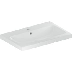 Geberit iCon wastafel 75x48 cm rechthoekig meubel wit glans 501.835.00.2