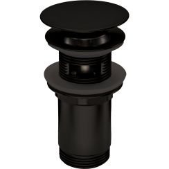 Deante Click-Clack wastafelstop zwart NHC_N10U