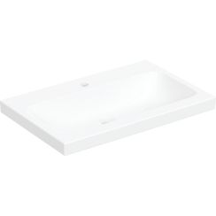 Geberit iCon wastafel 75x48 cm rechthoekig opbouw wit glans 501.848.00.6