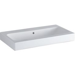 Geberit iCon wastafel 75x48 cm rechthoekig klassiek-meubel wit glans 124078600