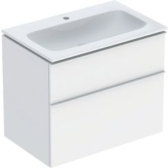 Geberit iCon wastafel met kast 75 cm wit 502.332.01.3