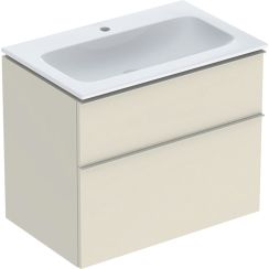 Geberit iCon wastafel met kast 75 cm grijs 502.332.JL.1