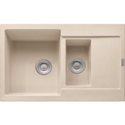 Franke Maris spoelbak van graniet 78x50 cm beige 114.0675.986