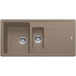 Franke Basis spoelbak van graniet 97x50 cm bruin 114.0676.273