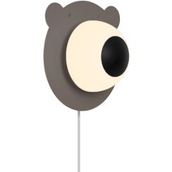 Nordlux Bruna Bear wandlamp 1x25 W wit-bruin 2312951018