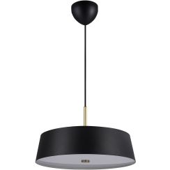 Nordlux Clasi hanglamp 3x15 W zwart-gouden 2312623003