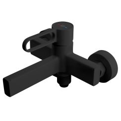 FDesign Zaffiro bad- en douchekraan wand zwart FD1-ZFR-1-22