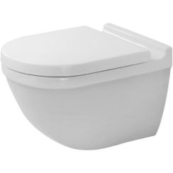 Duravit Starck 3 toiletpot hangend zonder kraag wit 2527092000