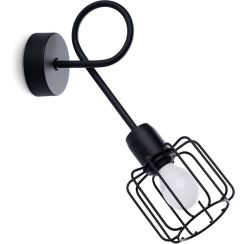 Sollux Lighting Beluci wandlamp 1x40 W zwart SL.1117