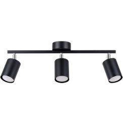 Sollux Lighting Lemmi plafondlamp 3x40 W zwart SL.1128