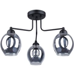 Sollux Lighting Fillan plafondlamp 3x60 W zwart SL.1144