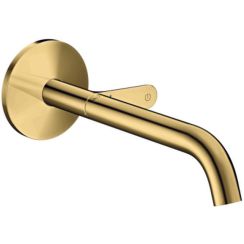 Axor One wastafelkraan inbouw gouden 48112990