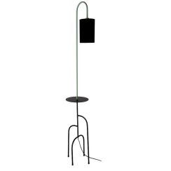 Candellux Ravello staanlamp 1x40 W zwart-munt 51-00064