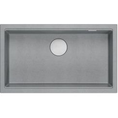 Quadron Logan graniteq spoelbak 76x45 cm grijs/grafiet/onyx HQD7644U5_BS_U