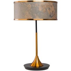 Abigali Marble Stone tafellamp 1x40 W gouden-grijs MTLR-6630-601B