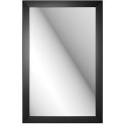 Styler Lahti spiegel 47x72 cm rechthoekig zwart LU-12304