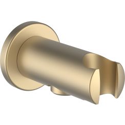 Laufen Twin hoekverbinding met handvat gouden HF504778462000