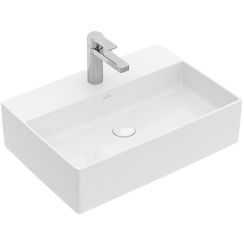 Villeroy & Boch Memento 2.0 wastafel 60x42 cm rechthoekig opbouw mat 4A0760RW