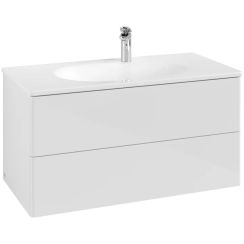 Villeroy & Boch Antao kast 98.8x49.6x50.4 cm hangend onder de wastafel wit K05000GF