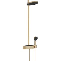 Hansgrohe Pulsify S doucheset wand met thermostaat met regendouche || 24240140
