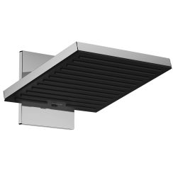 Hansgrohe Pulsify E regendouche met arm 26x26 cm vierkant chroom 24351000