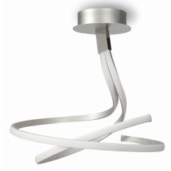 Mantra Nur Plata plafondlamp 1x50 W chroom 4981