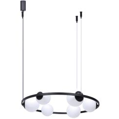 Zuma Line Orbit hanglamp 6x40 W zwart 5007