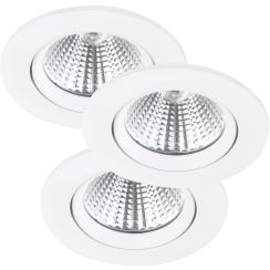 Nordlux Fremont ingebouwde lamp 3x4.5 W wit 47580101