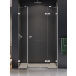 New Trendy Eventa douchedeur 110 cm kantelbaar chroom glans/helder glas EXK-4461