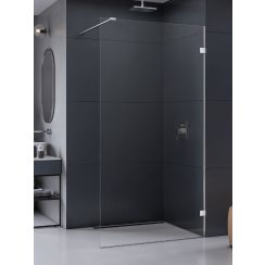 New Trendy Eventa inloopdouchewand 120 cm chroom glans/helder glas EXK-4622