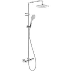 Duravit Shower Systems doucheset wand met thermostaat chroom TH4282008010