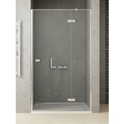 New Trendy Reflexa douchedeur 80 cm kantelbaar chroom glans/helder glas EXK-5058