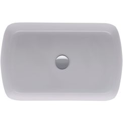 Duravit Qatego wastafel 60x40 cm rechthoekig meubel wit glans 2384600079
