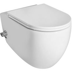 Isvea Infinity douche-wc hangend zonder kraag wit 10NFS1001I