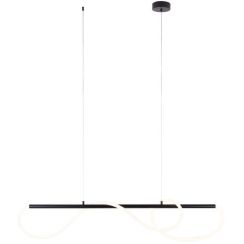 MaxLight Laguna hanglamp 1x30 W zwart P0512