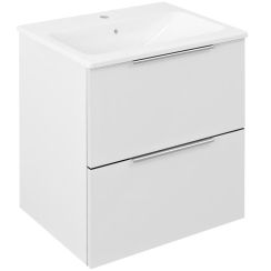 Sapho Carisma decoratieve tafel 48x38.9x54 cm hangend onder de wastafel wit CR492-3030