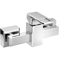 Sapho Forata douchekraan wand chroom FT011