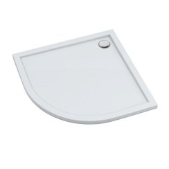 Schedline Sharper halfronde douchebak 80x80 cm wit 3S.S1O-8080
