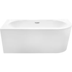 Besco Avita A-Line aan de muur gemonteerd bad 170x75 cm rechthoekig wit #WAA-170ALZS